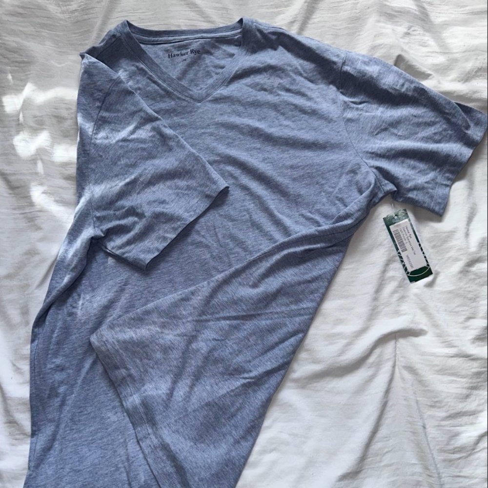 hawk rye blue t shirt